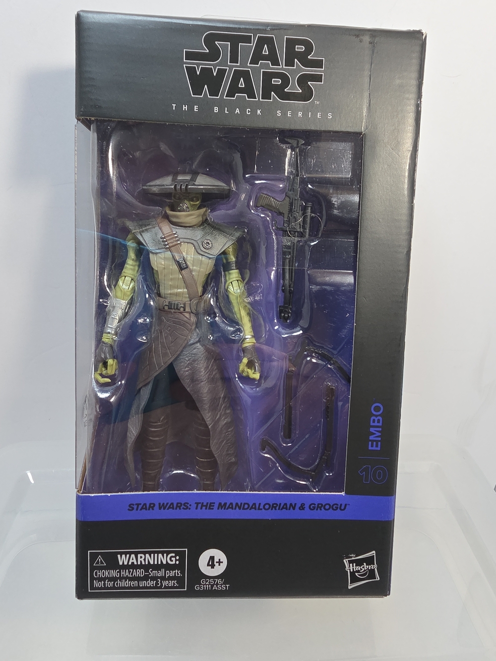 Star Wars Black Series Embo #10 The Mandalorian & Grogu 6” Figure Hasbro (B4)